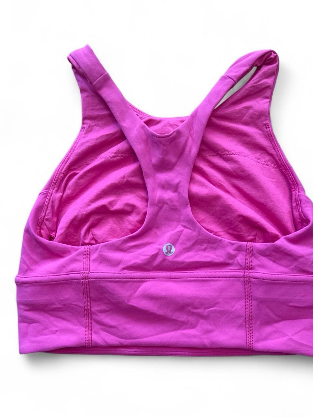 lululemon athletica Vibrant Magenta Racerback Sports Bra